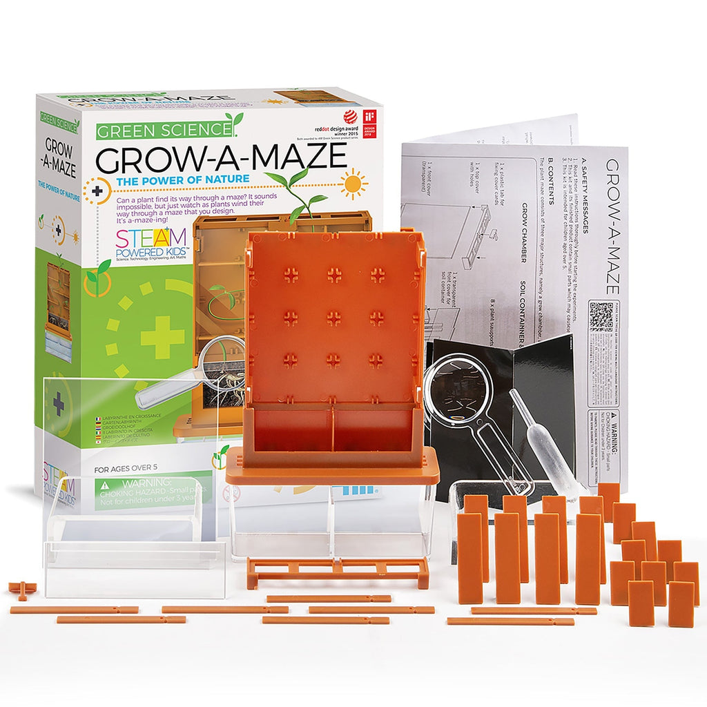 Green Science Grow-A-Maze Plant Biology Experiment Kit