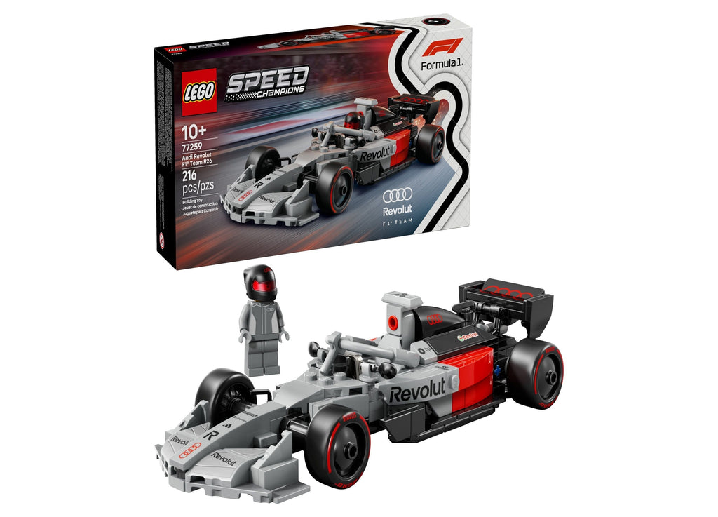 LEGO® Speed Champions Audi R26 F1® Race Car Toy Building Kit, 77259