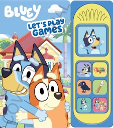 Bluey: Let's Play Games Sound Book With 7 Interactive Sounds