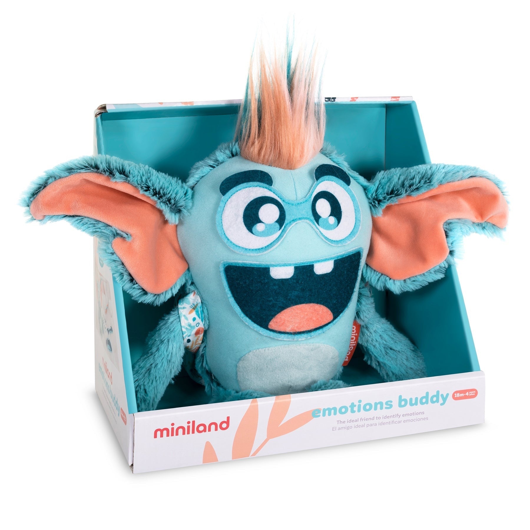 Miniland Emotions Buddy - Interactive Emotion Discovery Toy