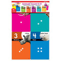 Animals Count 0-31 Educational Learning Set - Interactive Math Cards