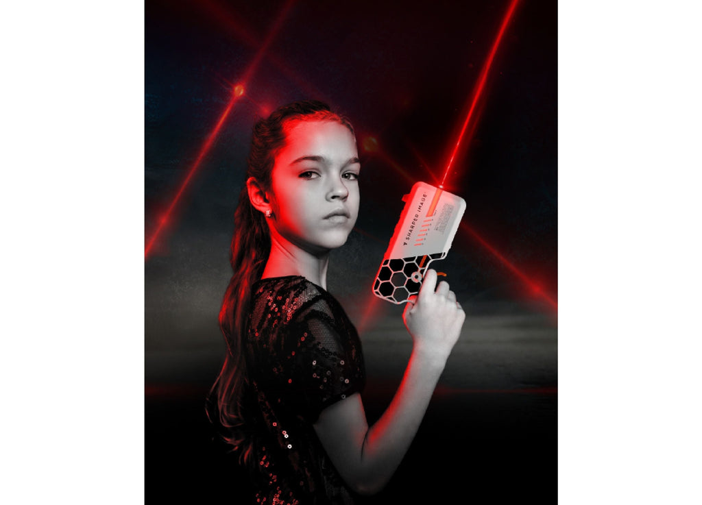 Rechargeable 4-Pack Laser Tag Blasters With Docking Station