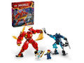 LEGO NINJAGO 322-Piece Kai's Elemental Fire Mech Toy 71808