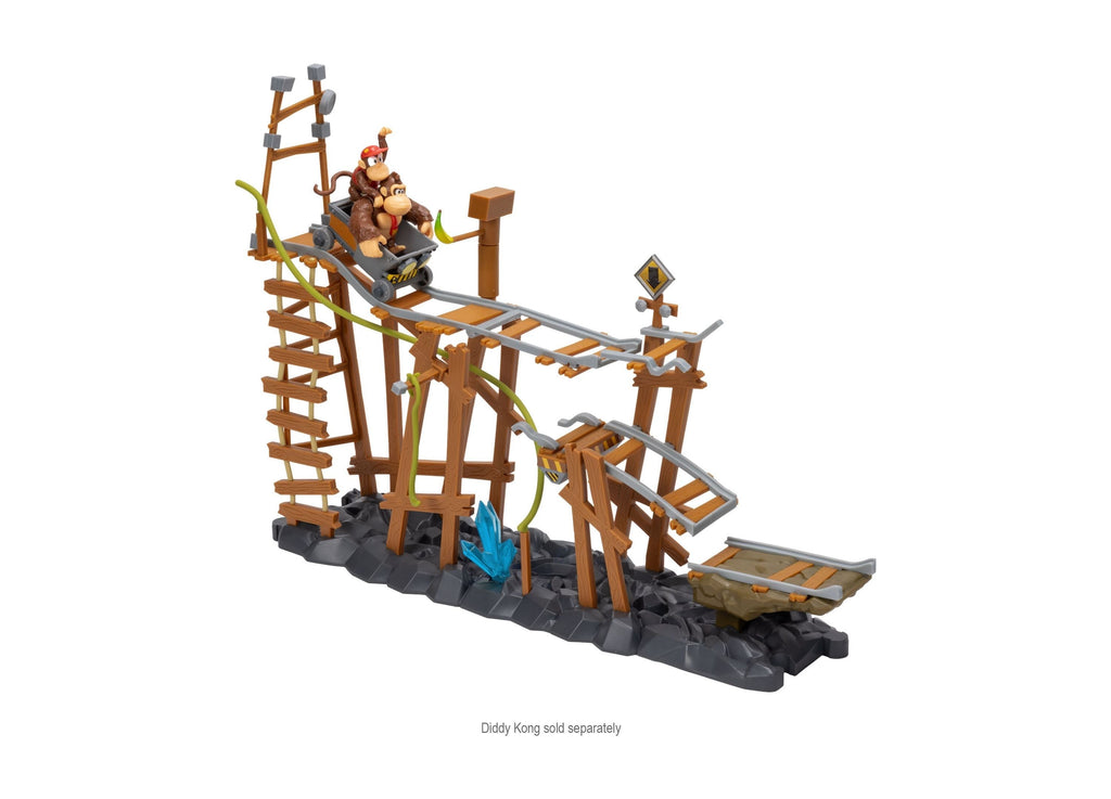 Super Mario Donkey Kong Mine Cart Adventure 2-Piece Playset