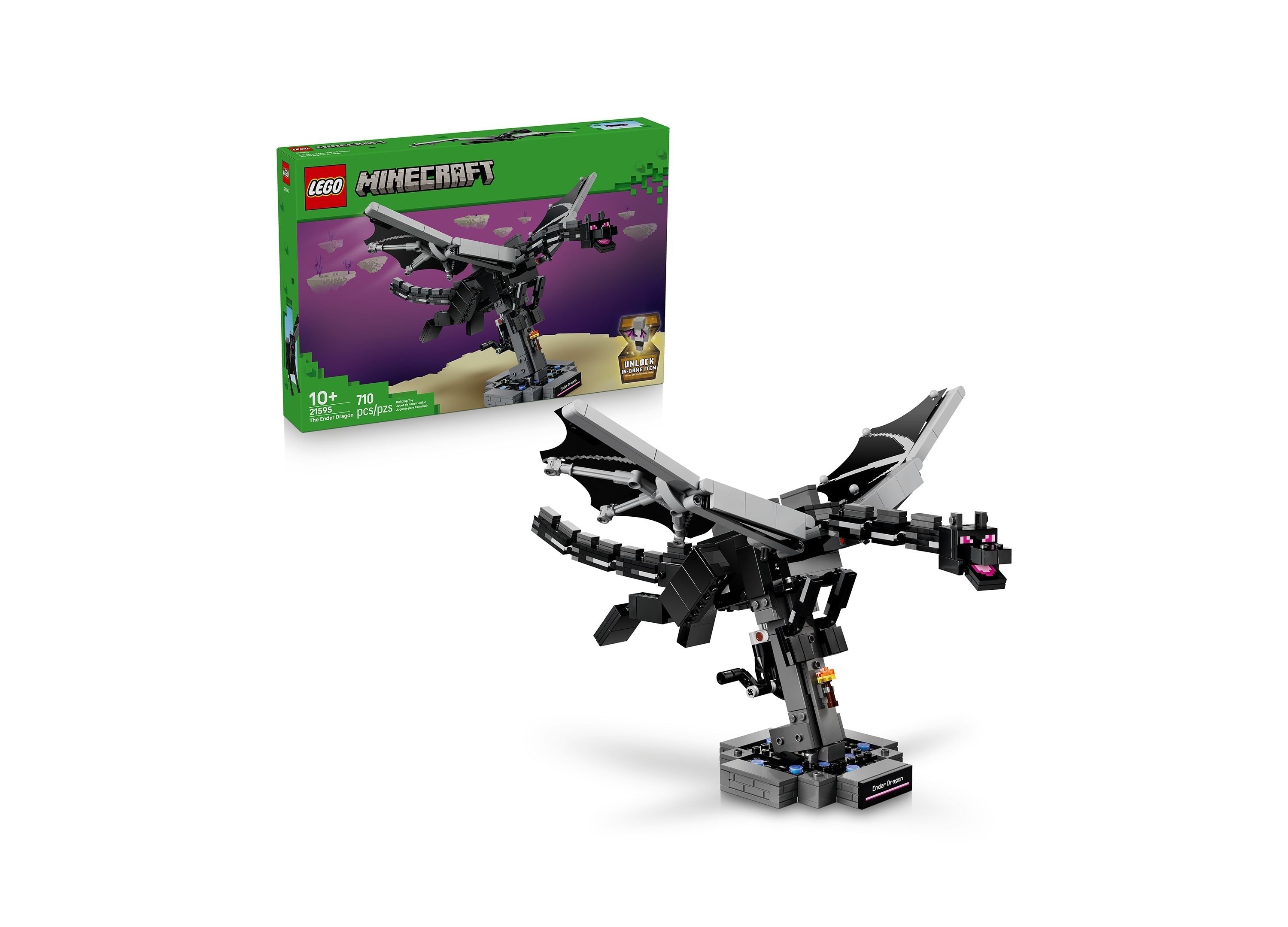 LEGO Minecraft The Ender Dragon 710-Piece Building Set