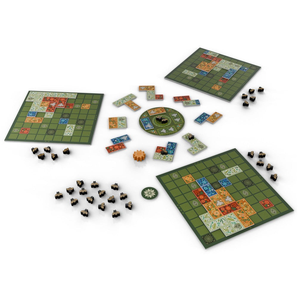 Horrible Guild: Flower Fields - Tile Placement Board Game for Ages 8+