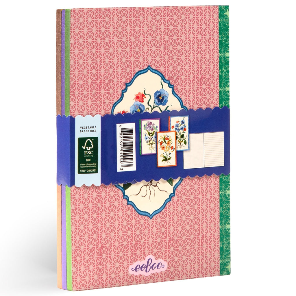 Piece&Love Flora's 3-Pack Mini Notebooks