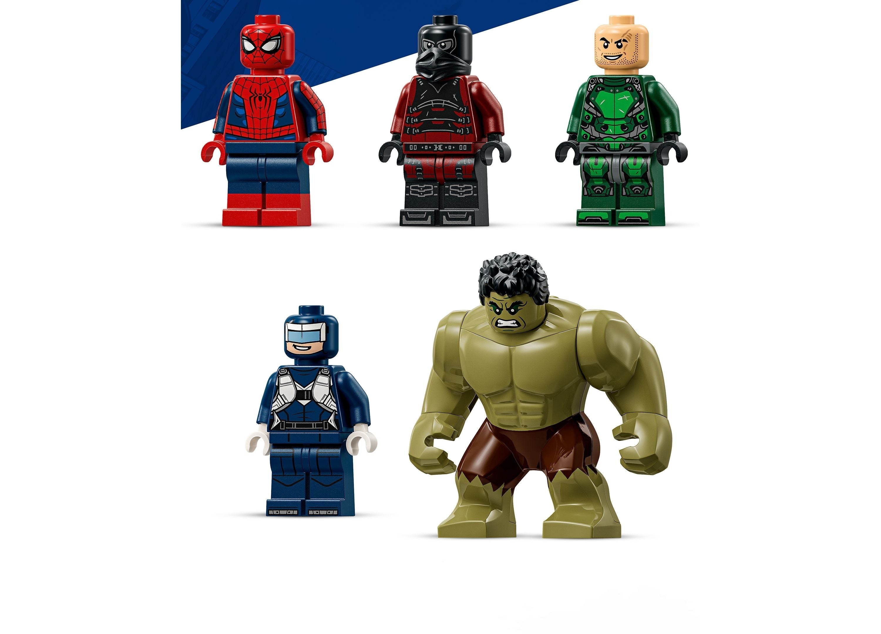 LEGO Marvel Spider-Man vs. Hulk Epic Clash Building Set, 534 Pieces