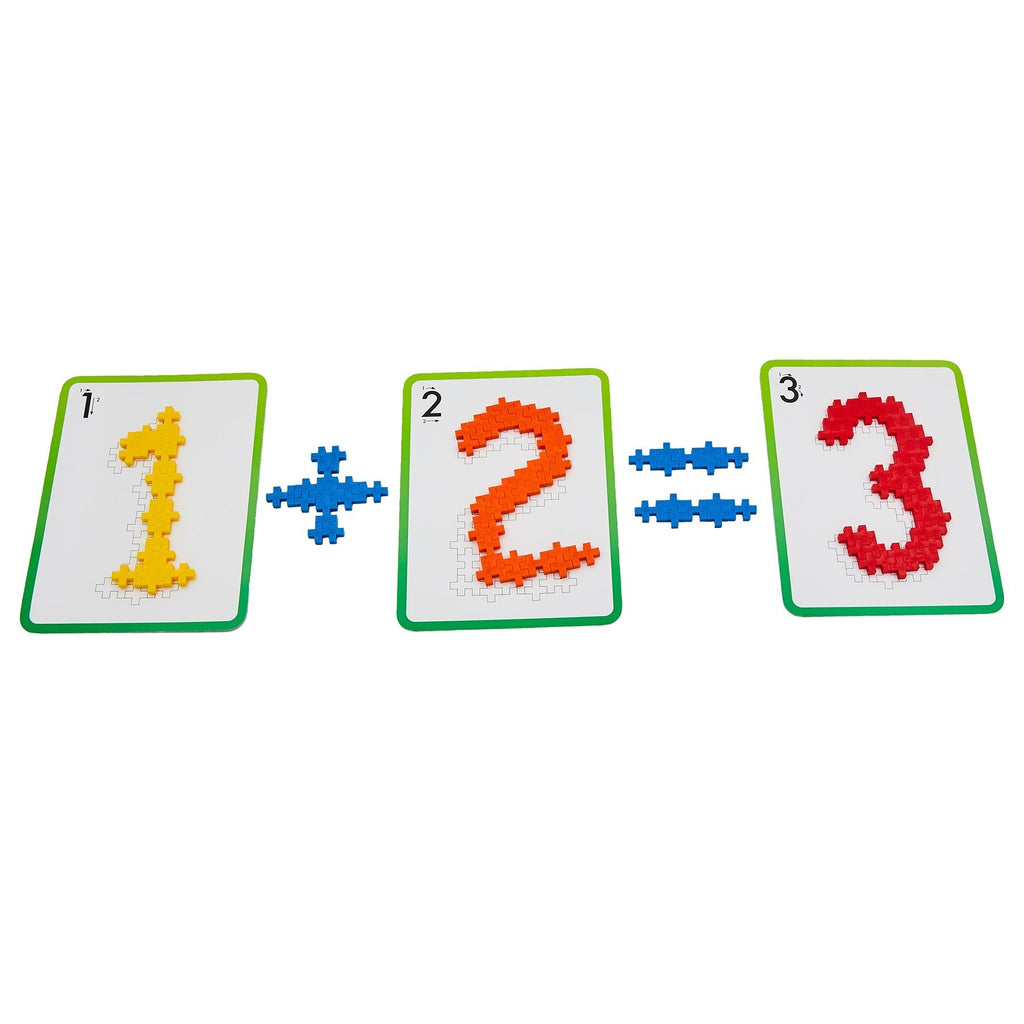 Plus-Plus Learn to Build Set - ABCs & 123s Educational Building Blocks