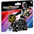 Power Rangers Roleplaying Game Black Ranger 8-Piece Custom Dice Set With Power Coin