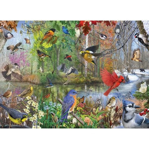 Cobble Hill Bird of the Season 1000pc Jigsaw Puzzle