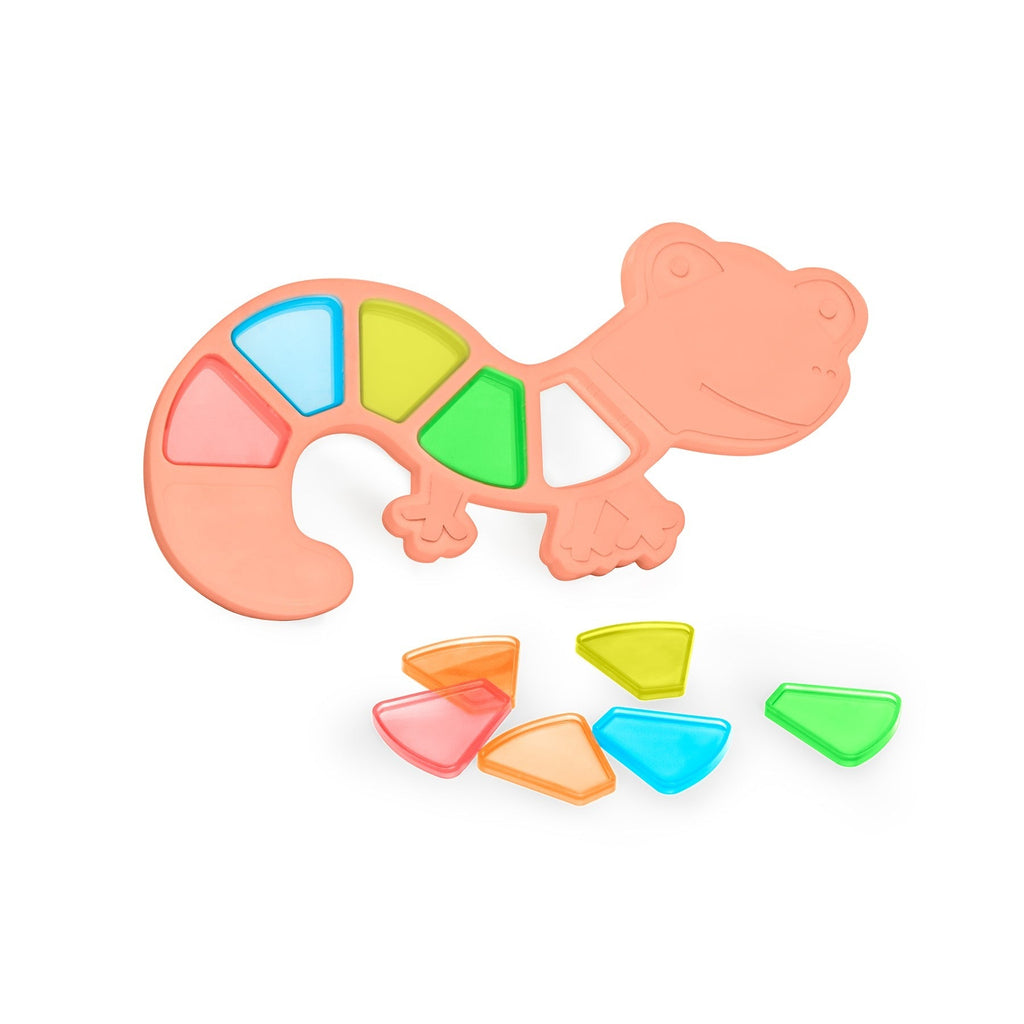Miniland Feel to Learn - Translucent Colorful Lizard - Sensory Play Set