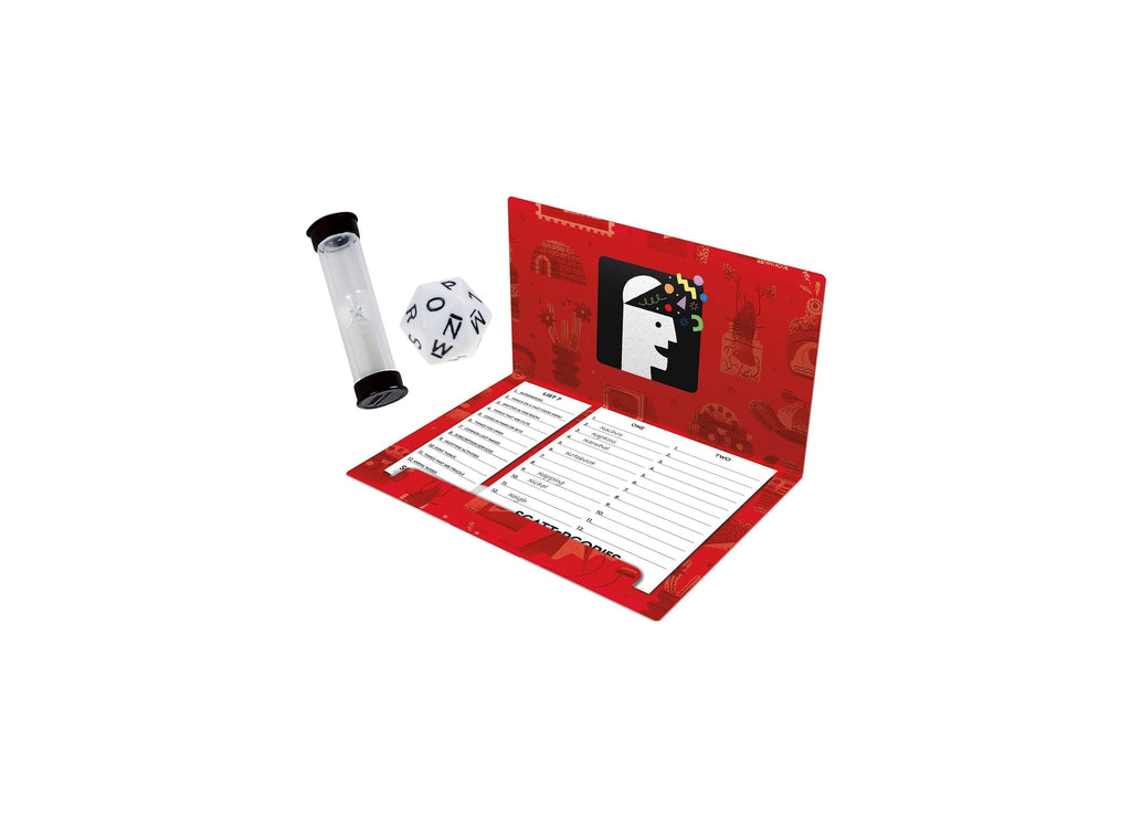 Hasbro Scattergories Classic Fast-Thinking Board Game