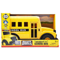 Mighty Wheels 16" Yellow School Bus with Interactive Doors