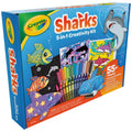 Crayola Sharks 5-in-1 Creativity Kit - Arts and Crafts Set