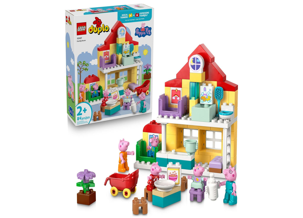 LEGO® DUPLO Peppa Pig Family House Building Set, 10467