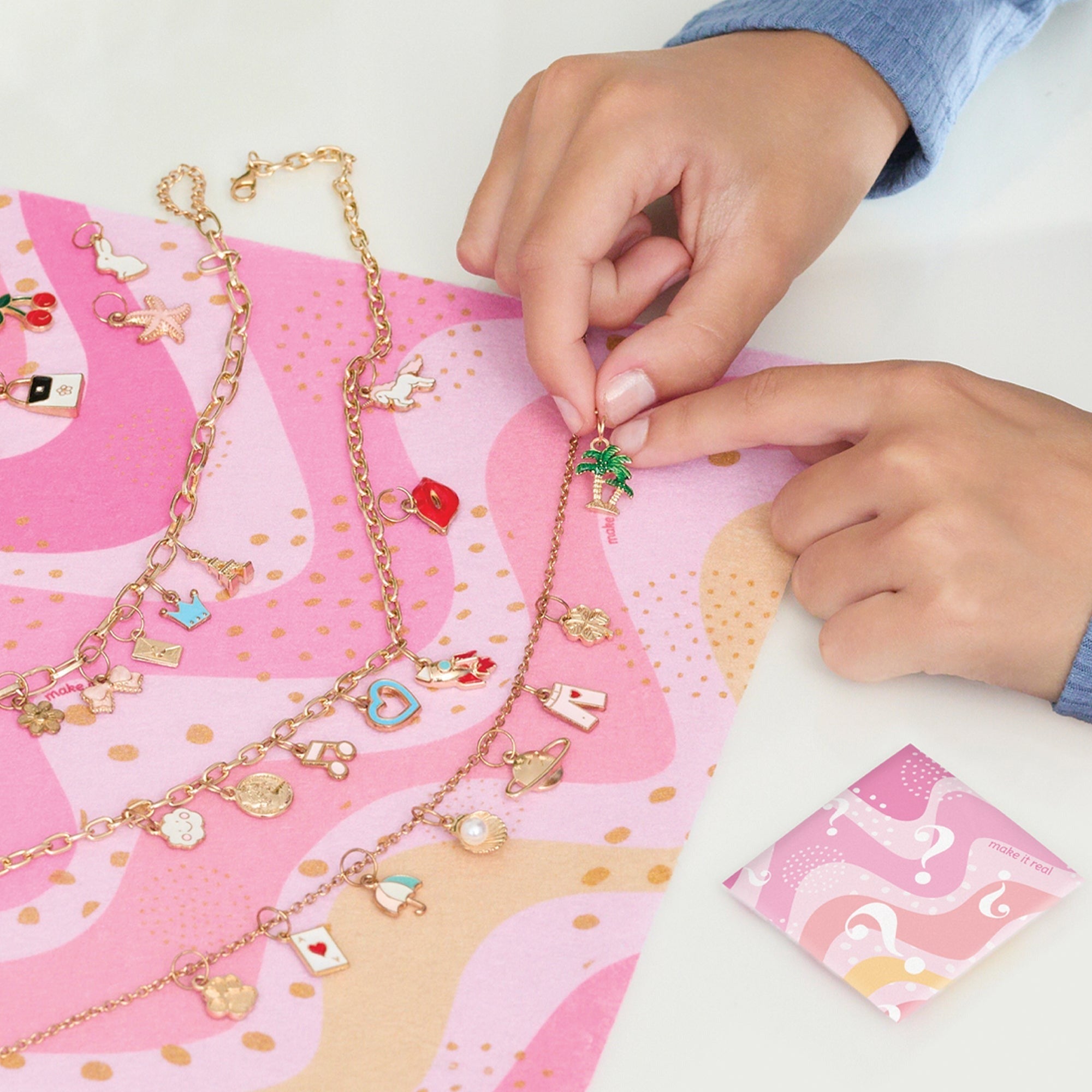 MIR Charm Creativity 70-Piece Jewelry Making Kit