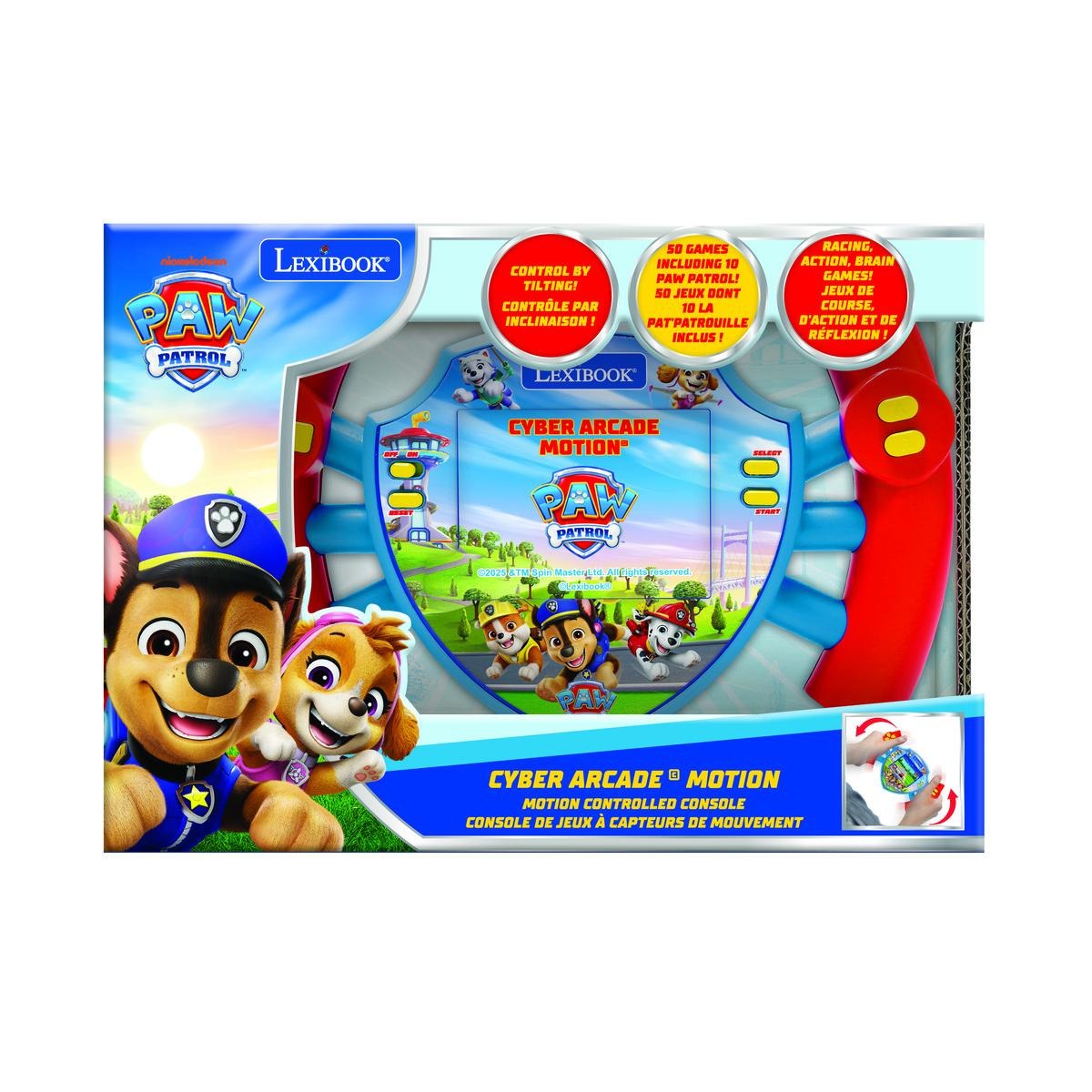 Paw Patrol Cyber Arcade Motion Console with Gesture Control and 50 Games
