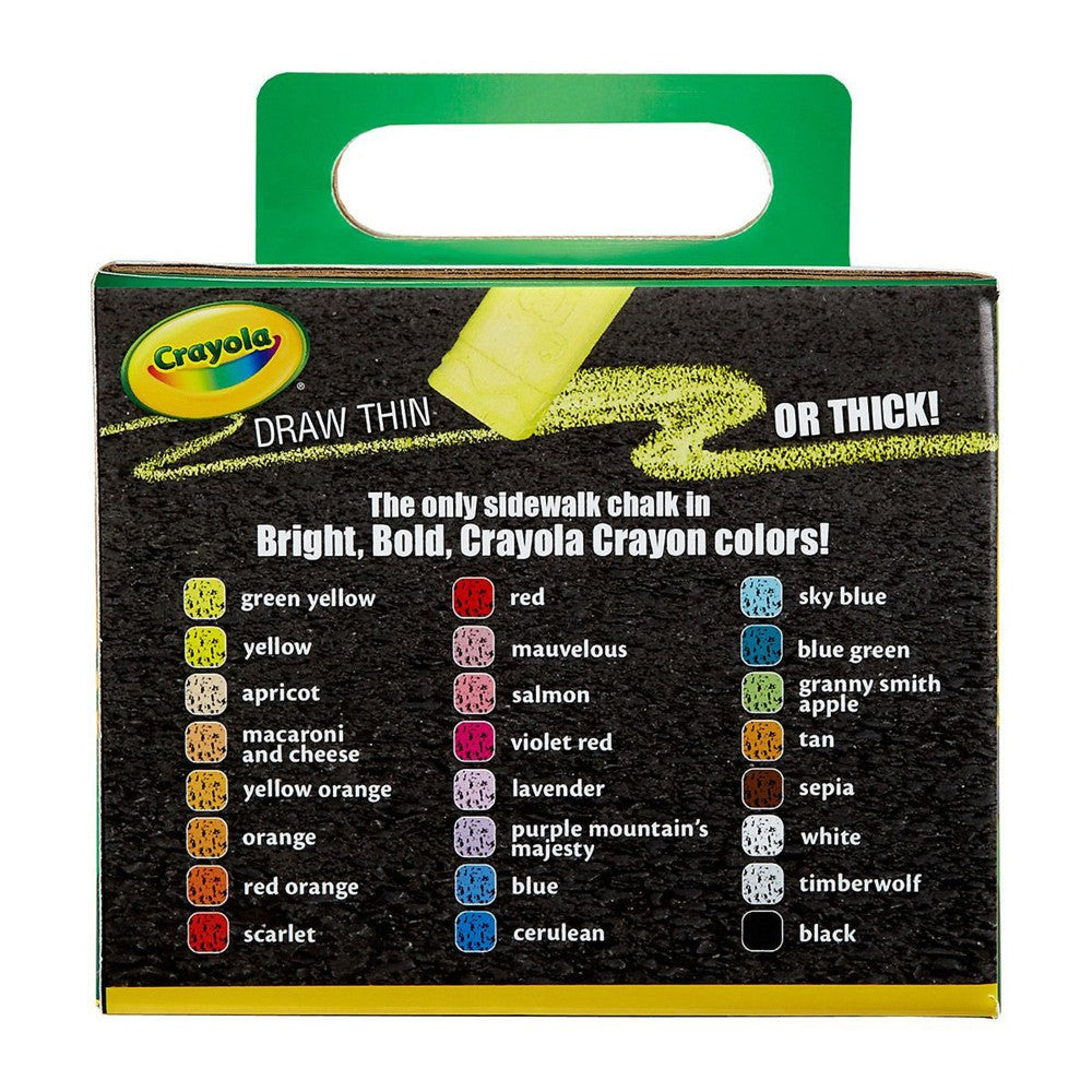 Crayola Outdoor Washable Sidewalk Chalk - 96 Vibrant Colors