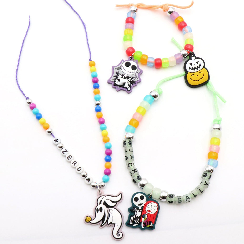 Nightmare Before Christmas Glow-In-The-Dark Jewelry Activity Set - Over 1,000 Pieces