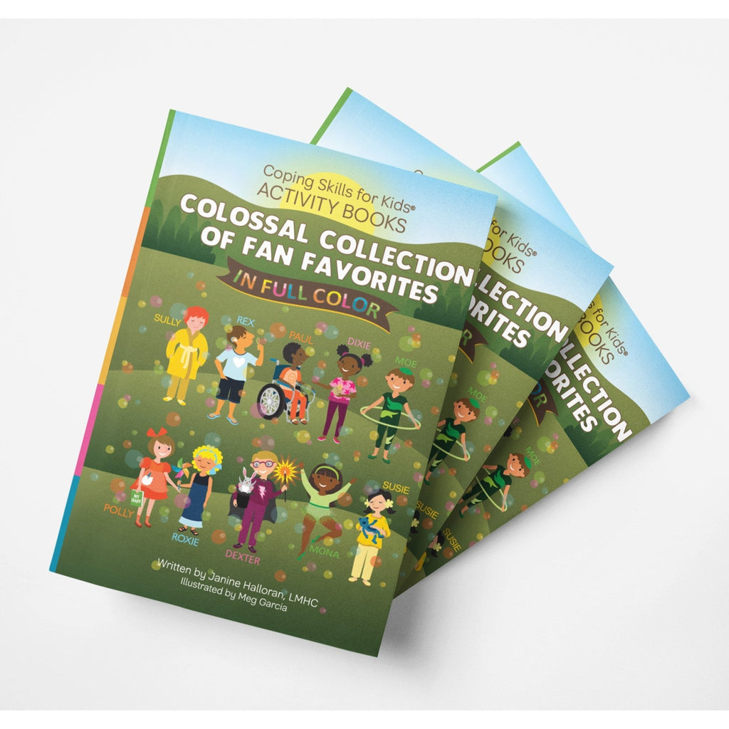 Coping Skills for KidsTM Activity Books - Colossal Fan Favorites Collection