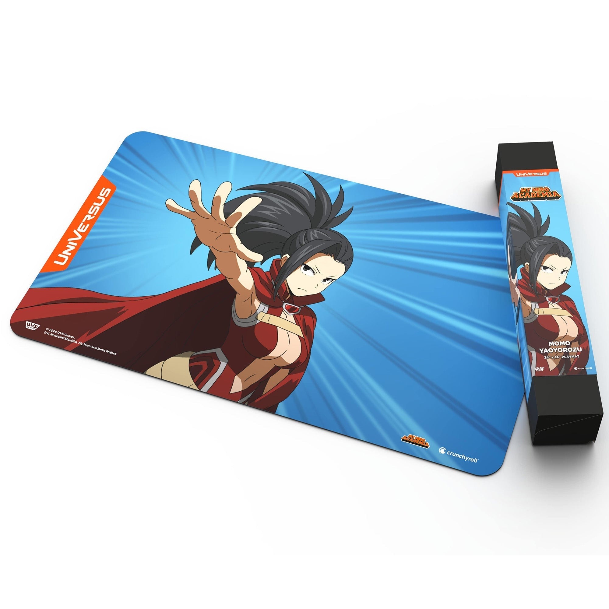 UniVersus My Hero Academia 24 x 14 inch Playmat - Momo Yaoyorozu, Officially Licensed by UVS Games