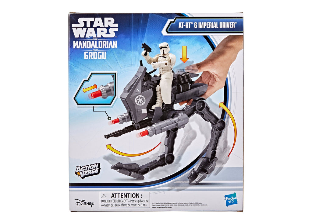 Star Wars ActionVerse AT-RT & Imperial Remnant AT-RT Driver Vehicle Set