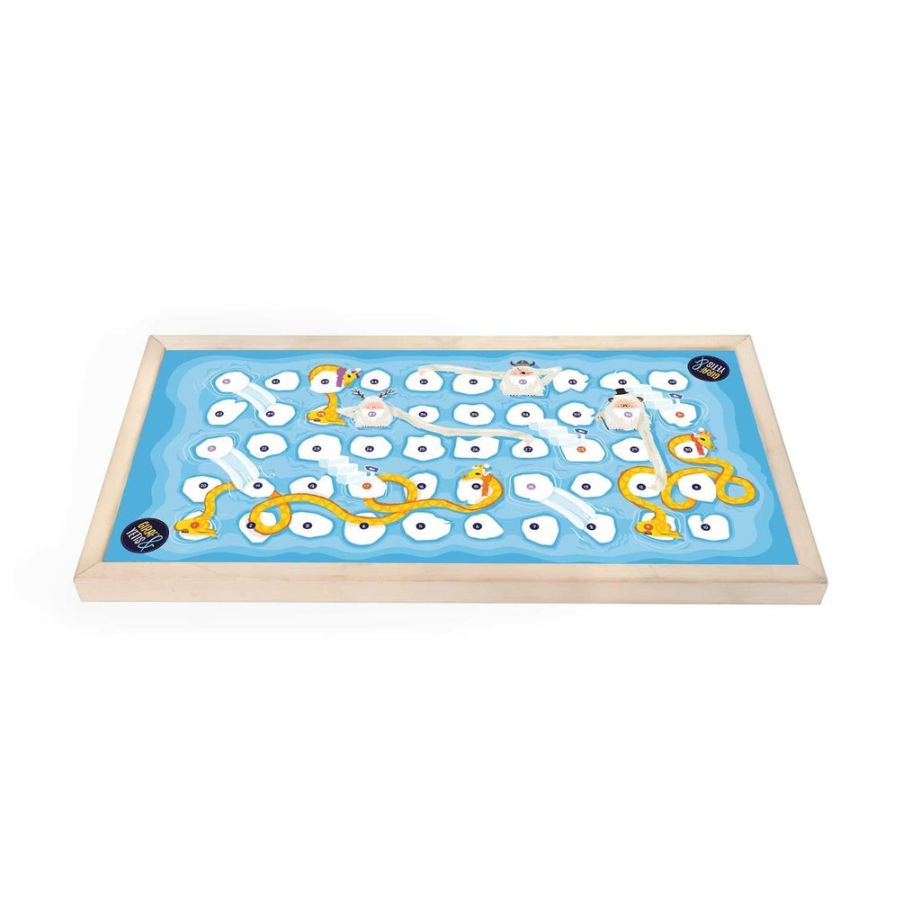 Rustik Pingpole Dual Challenge: Penguins & Yetis Board Game