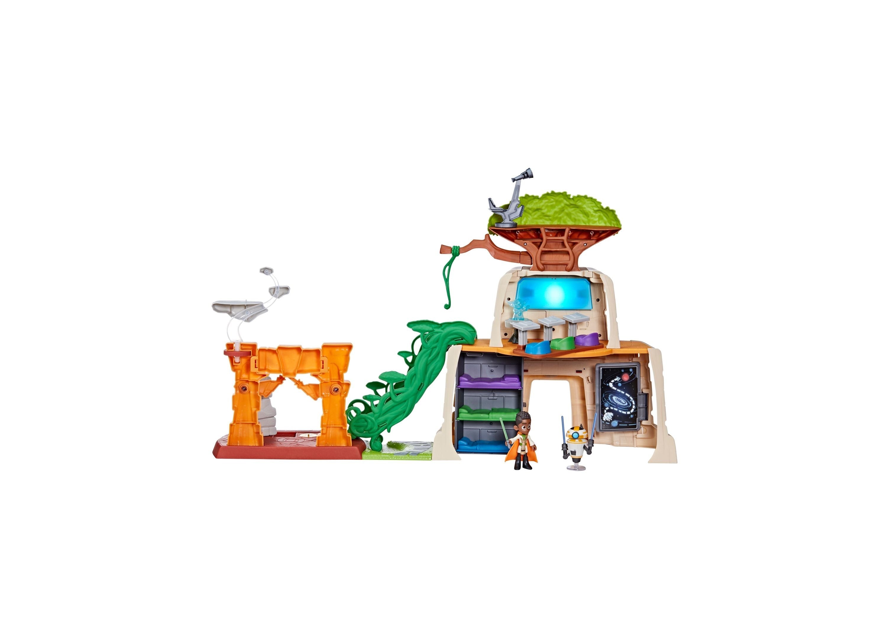 Star Wars Tenoo Jedi Temple Playset - Interactive Galactic Adventure