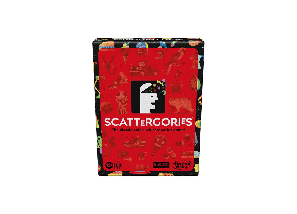 Hasbro Scattergories Classic Fast-Thinking Board Game