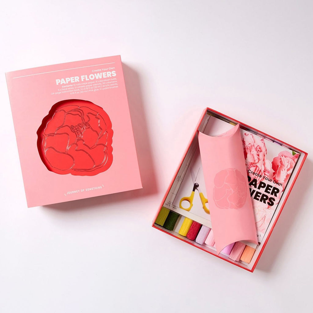 Journey Of Something Create Your Own Paper Flowers Craft Kit