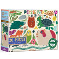 eeBoo Petite Pets 20-Piece Puzzle