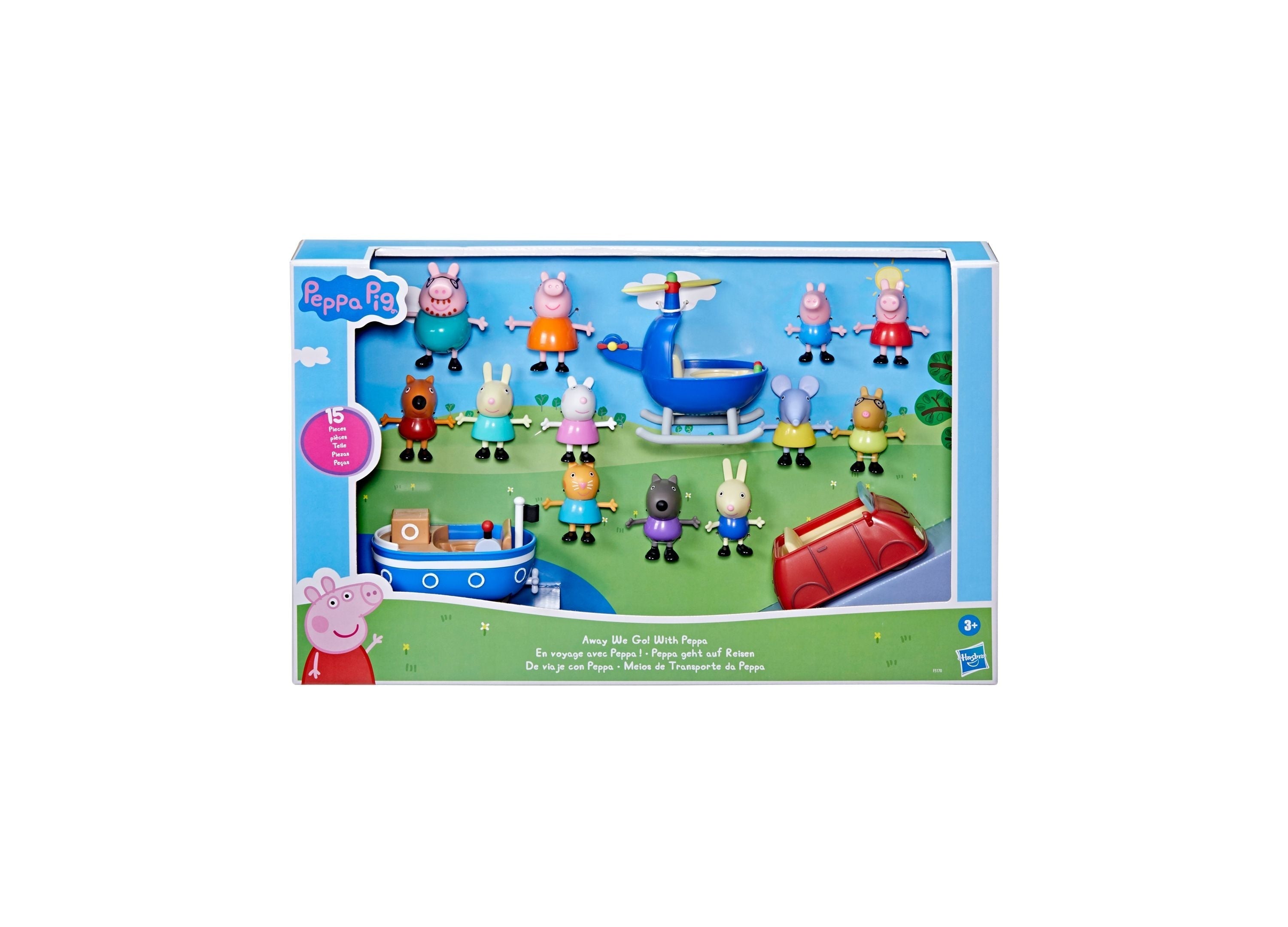 Peppa Pig Away We Go Playset - Macy's Exclusive Edition