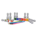 Westcott Creative Stamp and Color Kit - 16 Pieces with Multi-Colored Ink Pad