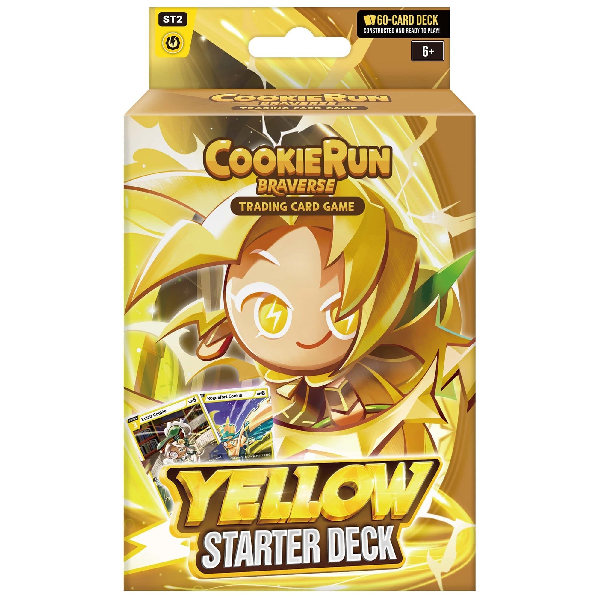 CookieRun: Braverse Trading Card Game Starter Deck 60-Card Defensive Deck-Building Set