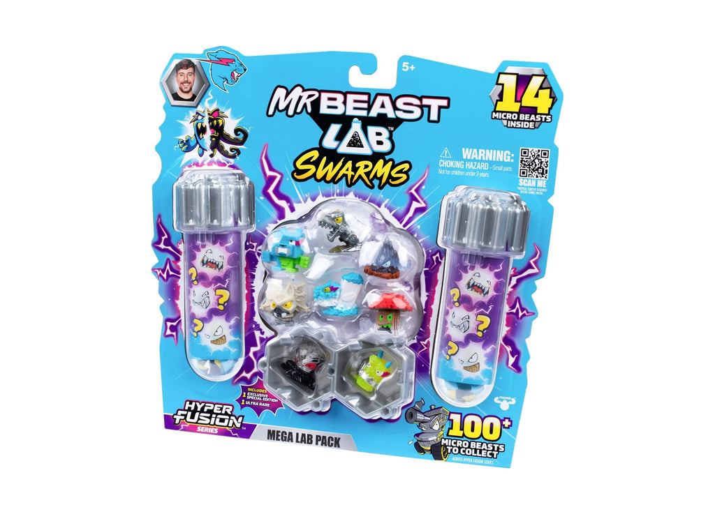 Mr Beast Lab Hyper Fusion Swarms 14-Pack Mega Lab S3 Collectibles
