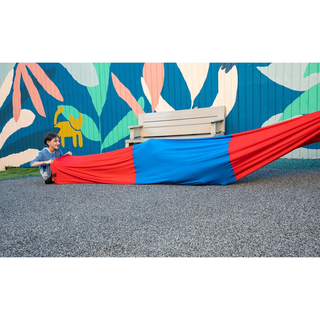 Bintiva Body Sensory Tunnel, Blue & Red