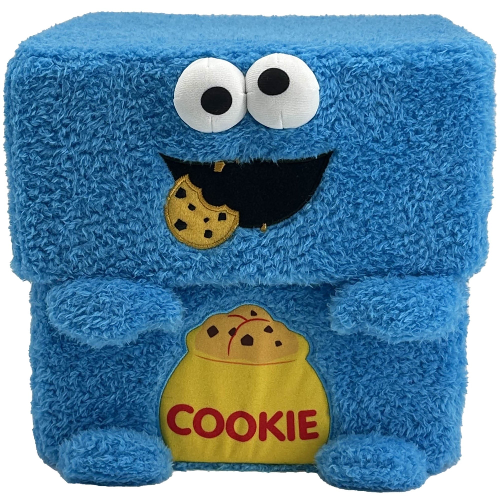 Sesame Street Cookie Monster 8" Storable Cube - Themed Storage Bin