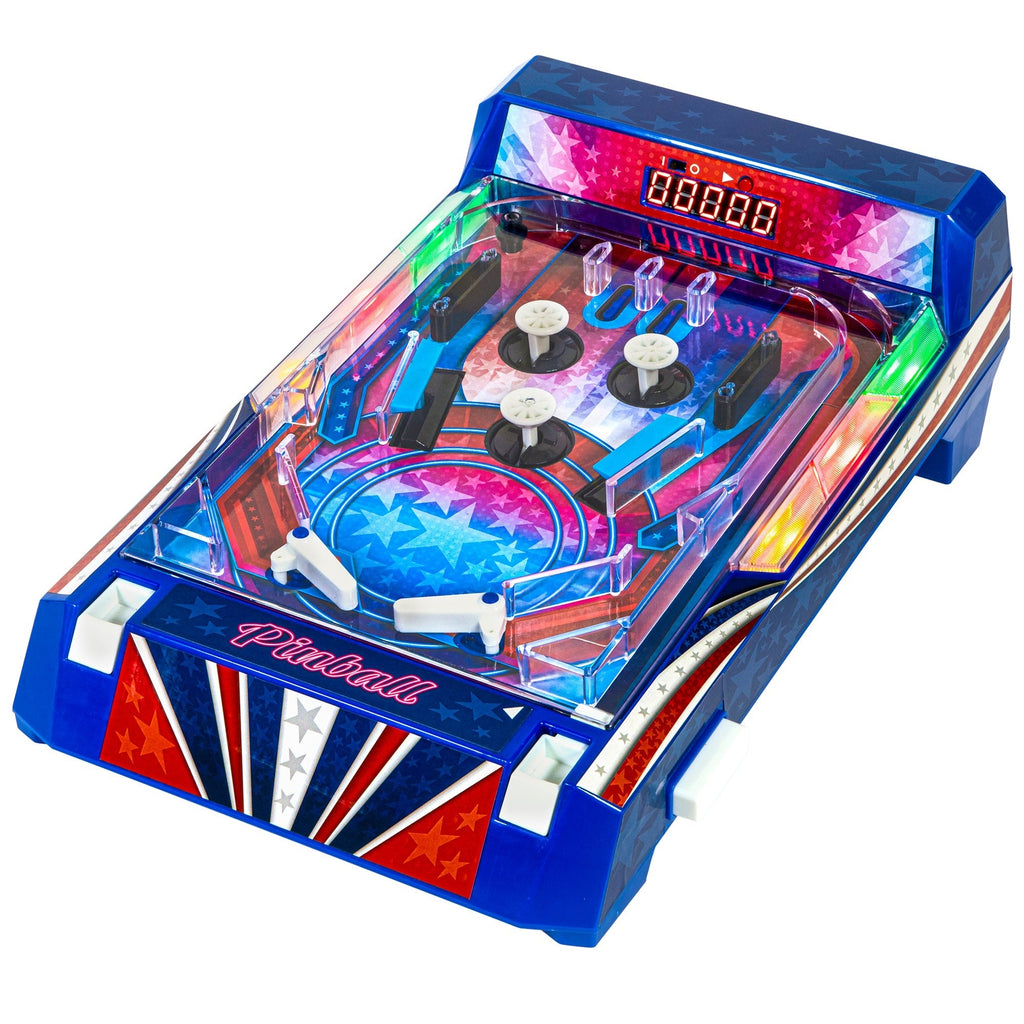 Retro Arcade Electronic Pinball Tabletop Game