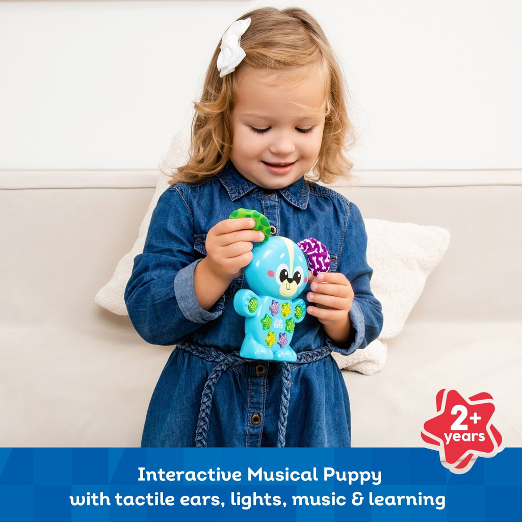 Kids Hits Musical Puppy Interactive Lights & Sounds Learning Toy