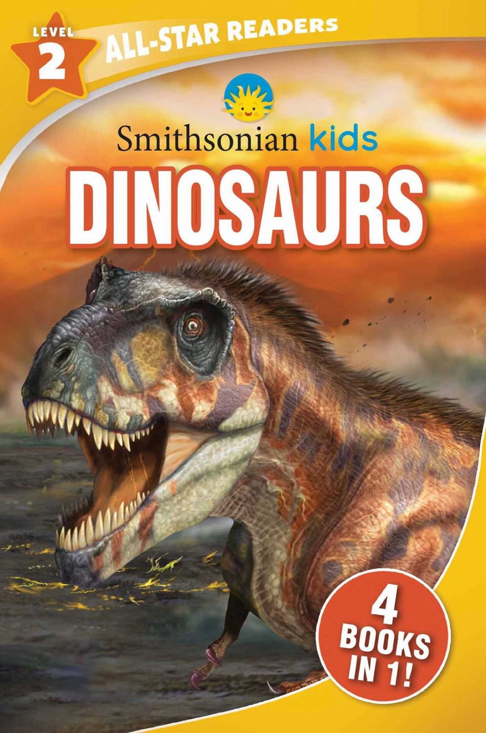 Smithsonian Kids All-Star Readers: Dinosaurs Level 2 4-Book Set