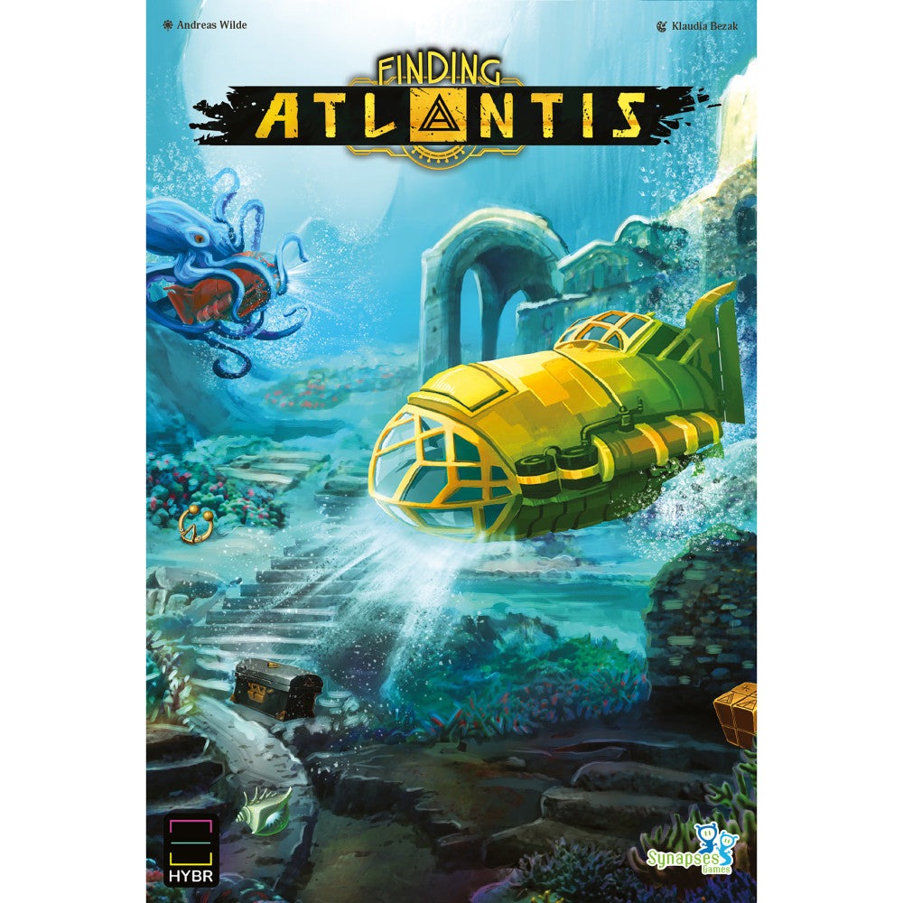 Synapses Games: Finding Atlantis - Ultimate Exploration & Deduction Game for Ages 14+