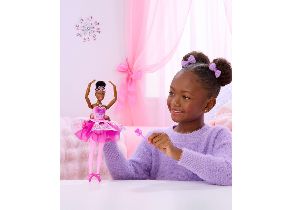 Barbie In The Nutcracker Sugar Plum 12.8-Inch Tutu Fashion Doll With Wand And Necklace