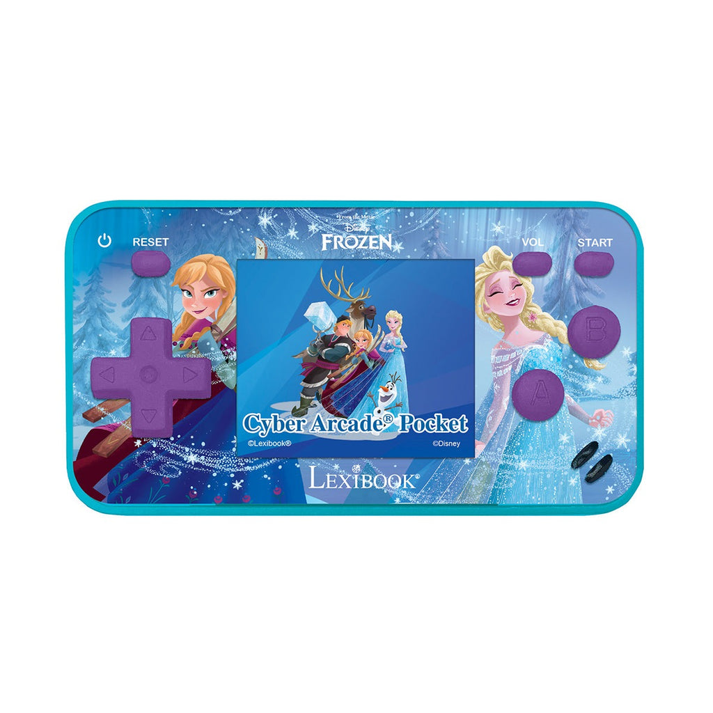 Console de jeux portable La Reine des Neiges Cyber Arcade® Pocket - écran couleur 1.8'' (4,5 cm) 150 jeux dont 10 jeux La Reine des Neiges exclusifs