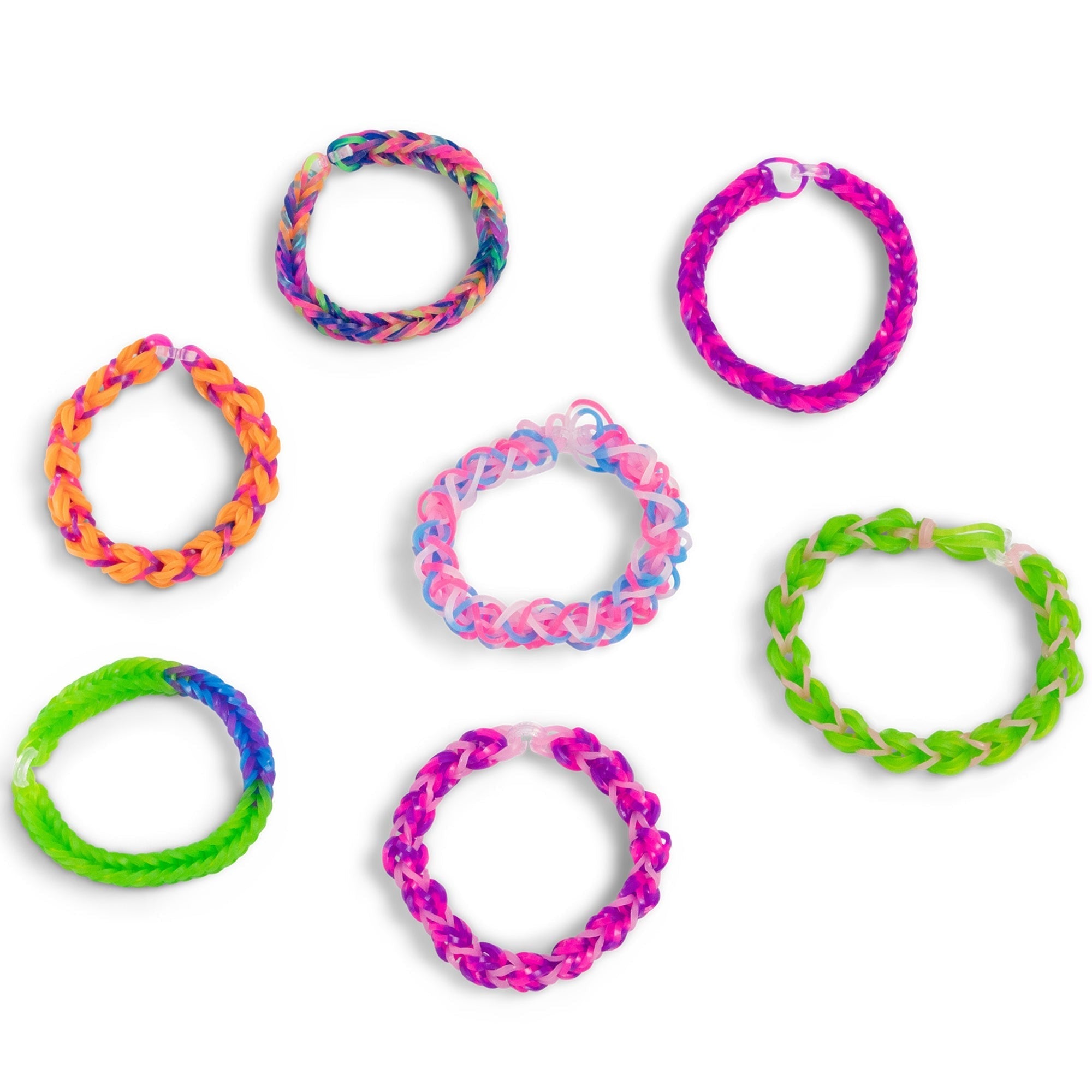 Rainbow Loom Confetti Crush Treasure Box DIY Kit With 7000 Bands
