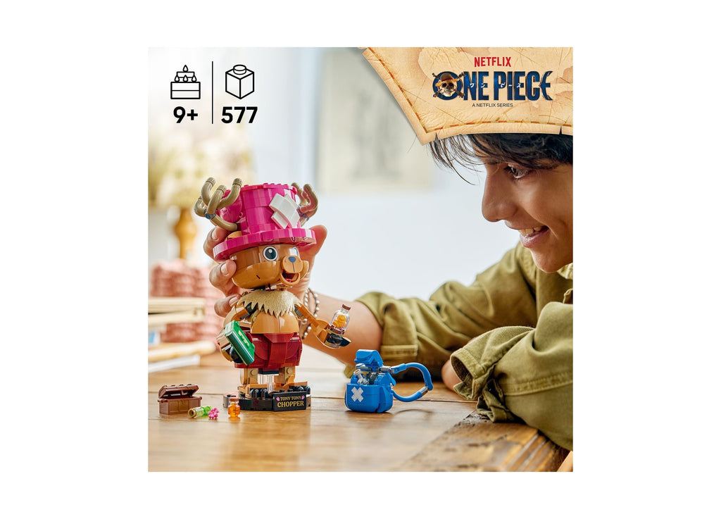 LEGO ONE PIECE Posable Tony Tony Chopper 577-Piece Building Set