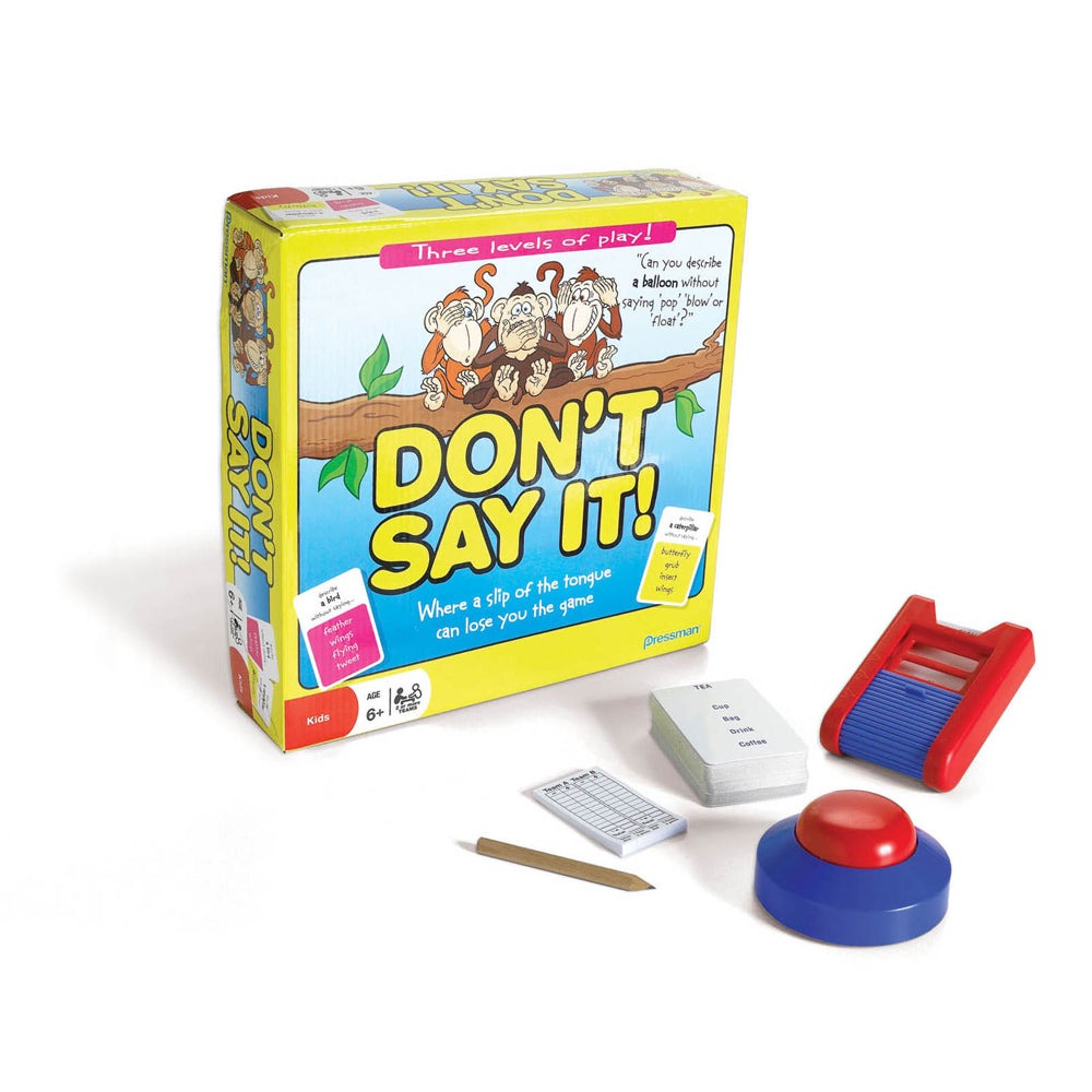 Don't Say It! Family Challenge Word Game