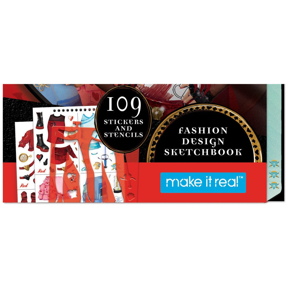 Make It Real Descendants 4 Rise of Red Fashion Design Sketchbook