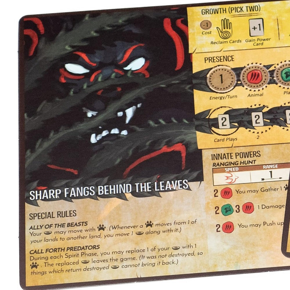 Spirit Island Branch & Claw: Deluxe Foil Spirit Panels Upgrade