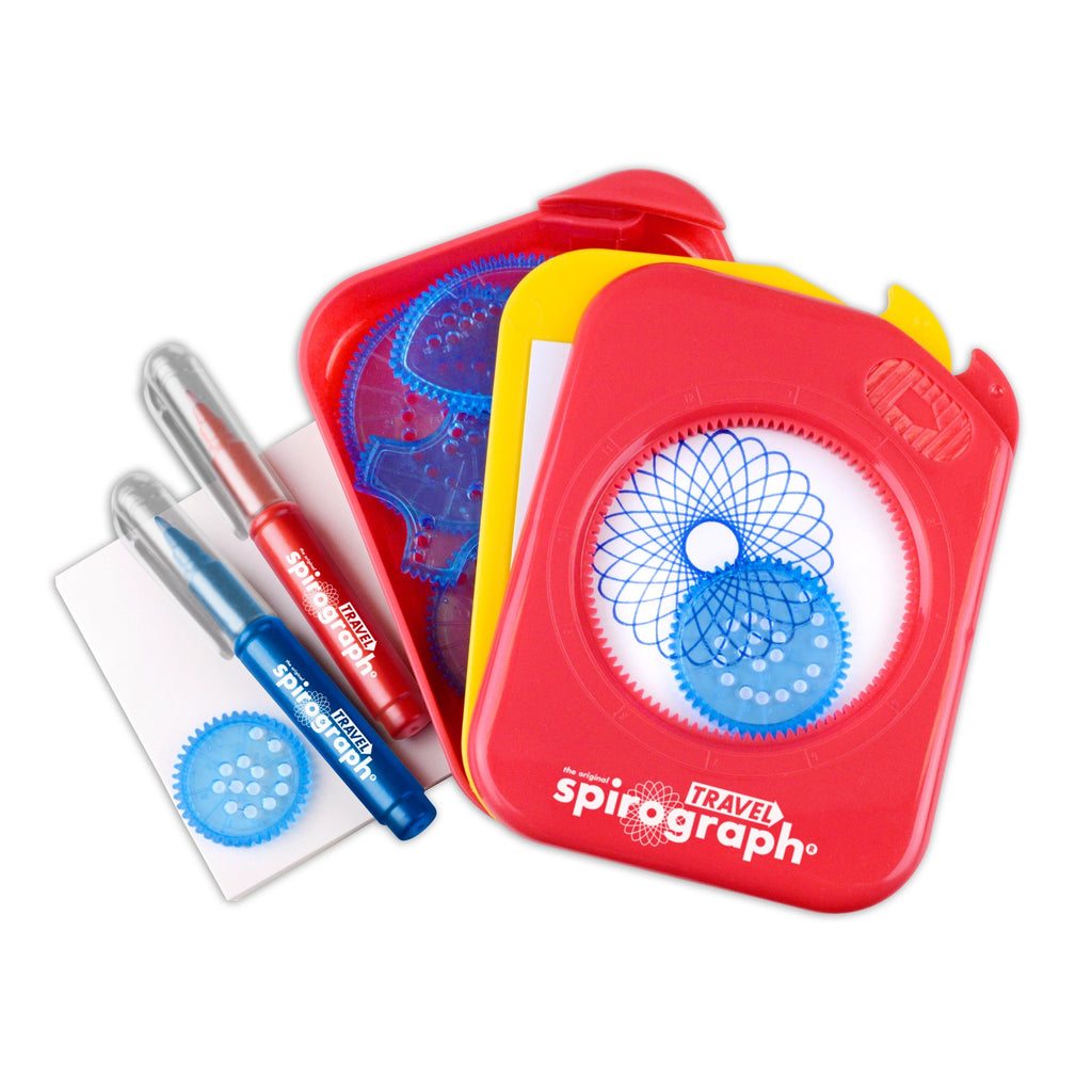 Spirograph Travel Design Studio With Built-In Ring And Storage